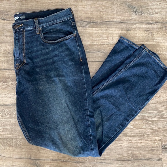 Great Men’s Old Navy Athletic Flex Jeans 36x32 - Picture 2 of 4